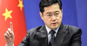 चीनको विदेशमन्त्रीमा छिन ग्याङ नियुक्त