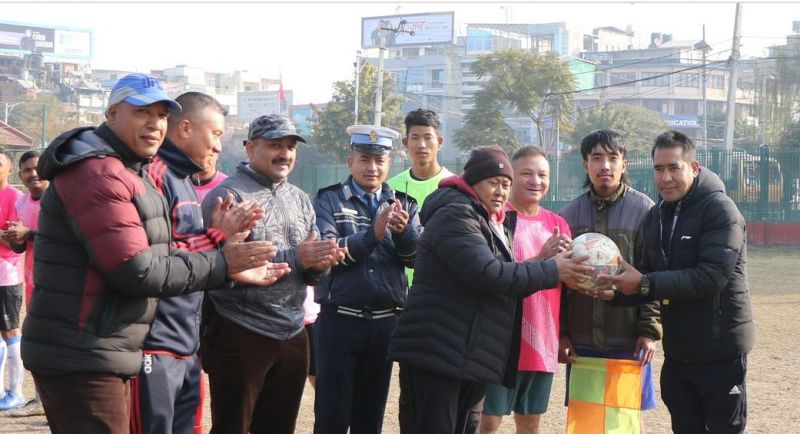उपत्यका ट्राफिक प्रहरीको आयोजनामा फुटबल प्रतियोगिता सम्पन्न